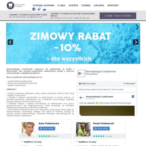 Laserowe wybielanie zębów - Warszawa