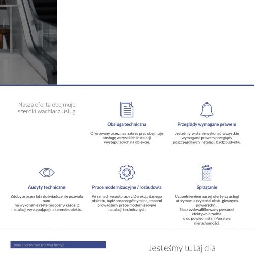 Warszawa - techniczne utrzymanie centrów handlowych