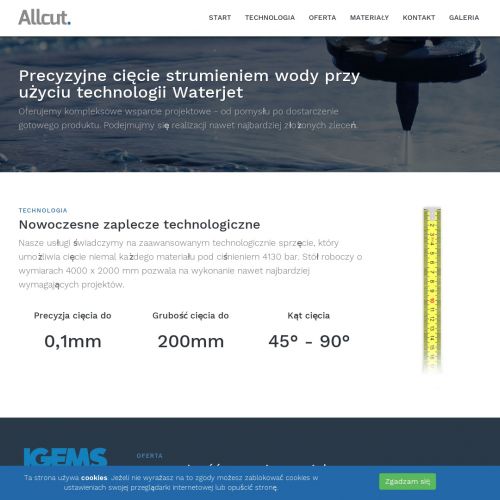 Warszawa - cięcie cnc