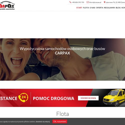 Wynajem samochodu zastępczego Zamość