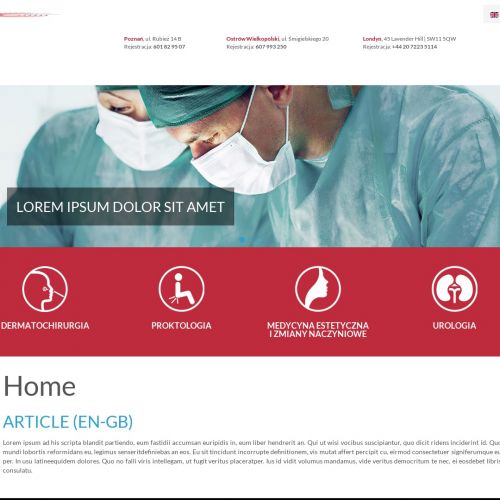 Hemoroidy odbytu - Poznań