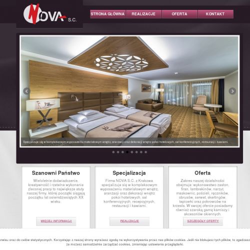 Szycie pościeli hotelowej