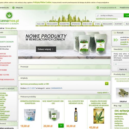 Olejek cbd sklep