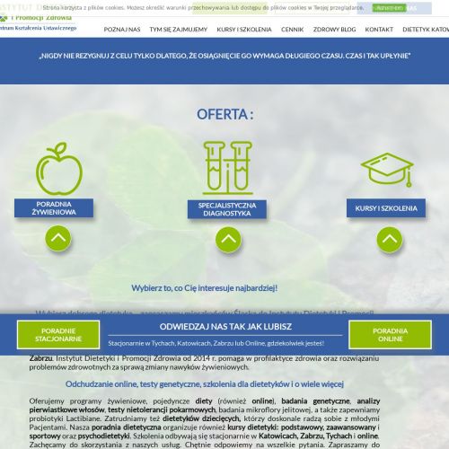 Dietetyk kurs online - Gliwice