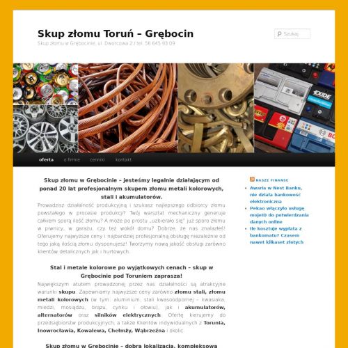 Skup złomu w Chełmży