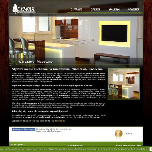 Producent mebli kuchennych szaf wnękowych - Piaseczno