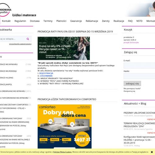 Materac ortopedyczny w Krakowie