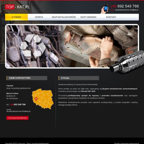 Skup ceramiki katalizatorów online - Radom