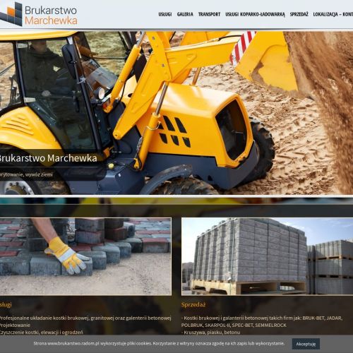 Kozienice - układanie kostki tarasowej