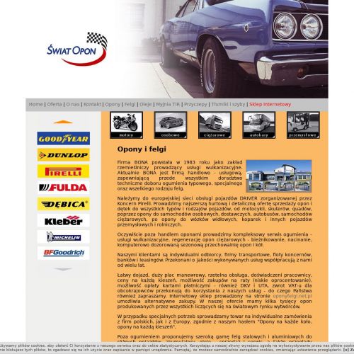 Opony motocyklowe - Białystok