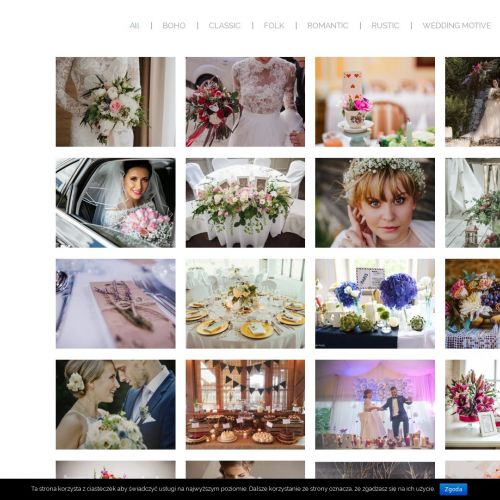 Kraków - kwiaty na wesele