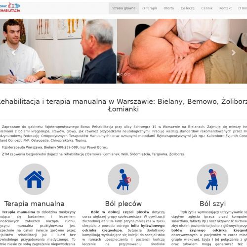 Rehabilitacja kręgosłupa - Warszawa