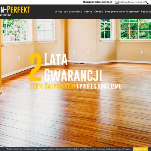 Płock - cyklinowanie parkietów