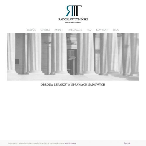Prawnik prawo medyczne Warszawa