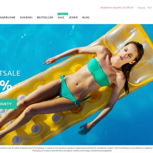 Stroje na plażę w Poznaniu