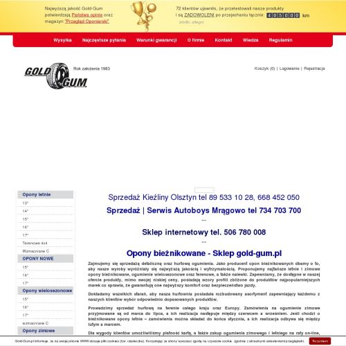 Olsztyn - opony zimowe 15