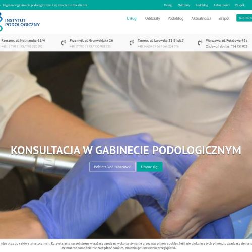 Nadmierna potliwość stóp leczenie w Rzeszowie