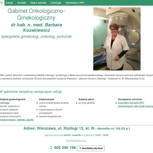 Dobry ginekolog Warszawa
