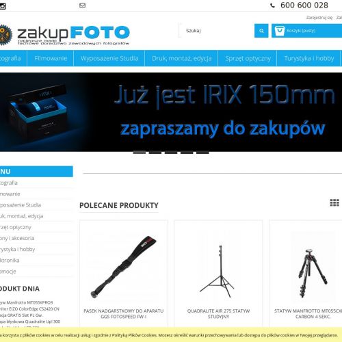 Sklep fotograficzny śląsk