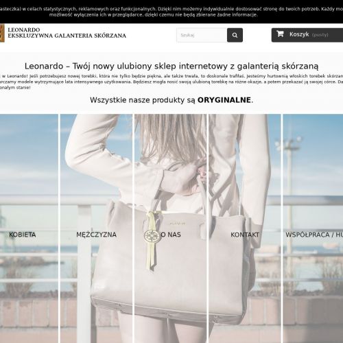 Skórzana torba podróżna