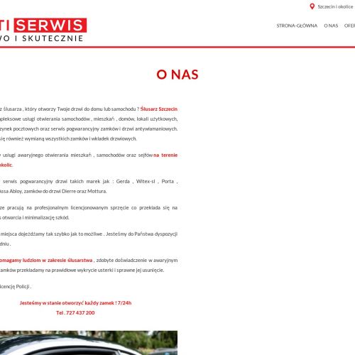 Serwis drzwi - Szczecin