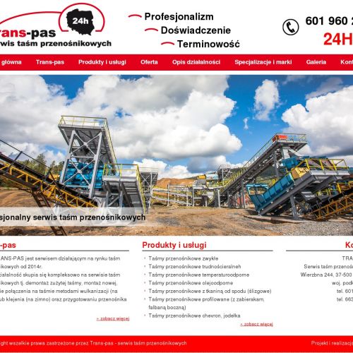 Taśmy przenośnikowe nowe - Warszawa