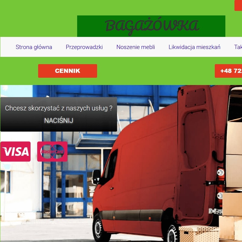 Gdańsk - noszenie mebli trójmiasto