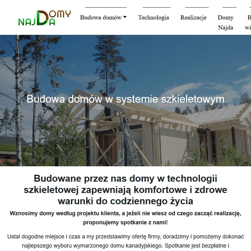 Producent domków letniskowych