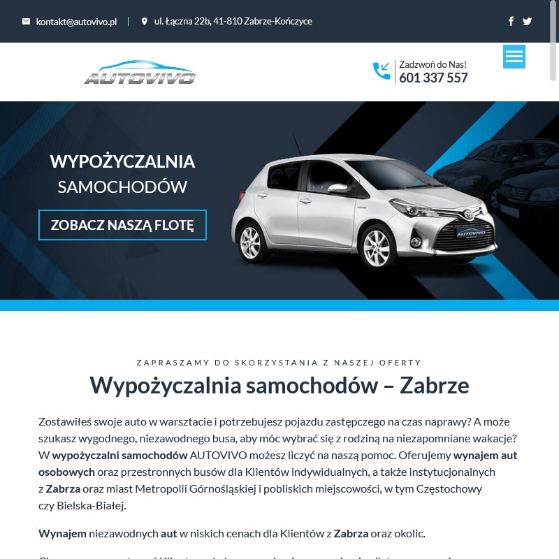 Najtańsza wypożyczalnia samochodów - Chorzów