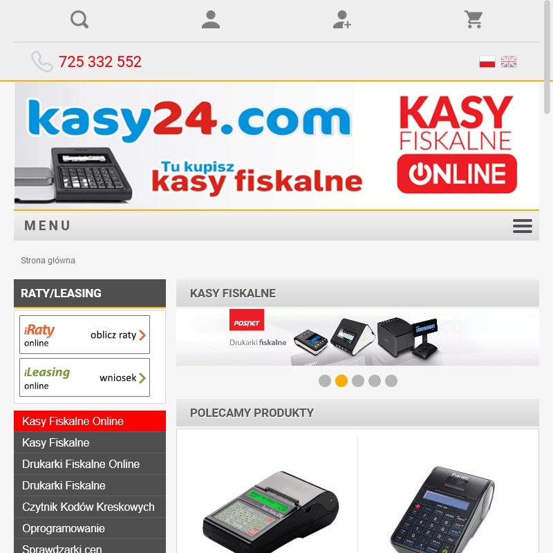 Kościerzyna - drukarki fiskalne online