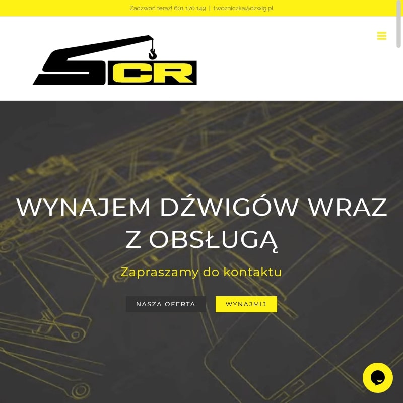 Żuraw dolnoobrotowy wynajem