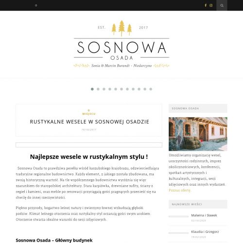 Wesele w stylu boho sala w Gdyni