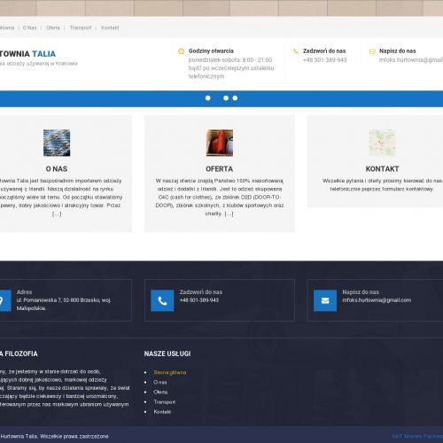 Dziecięca odzież używana hurt w Brzesku