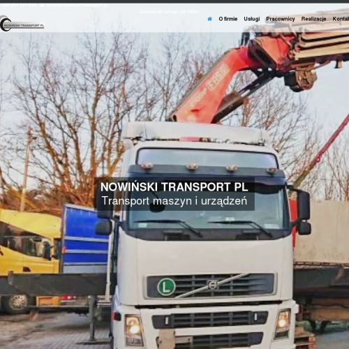 Transport prefabrykatów betonowych w Pruszkowie