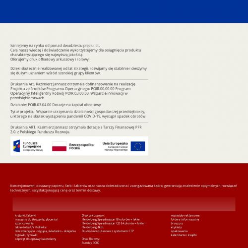 Druk broszur - Warszawa