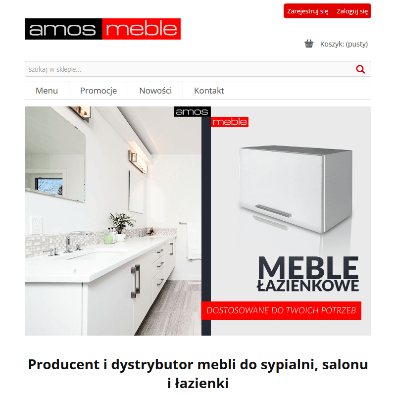 Kępno - szafka wisząca push open