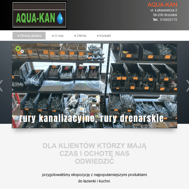 Armatura sanitarna sklep Brzostek