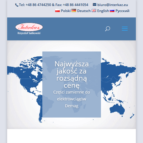 Łomża - zamienniki części dźwigowych