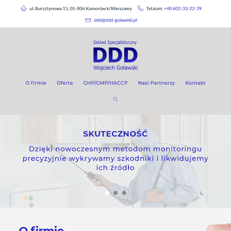 Zwalczanie prusaków - Sochaczew