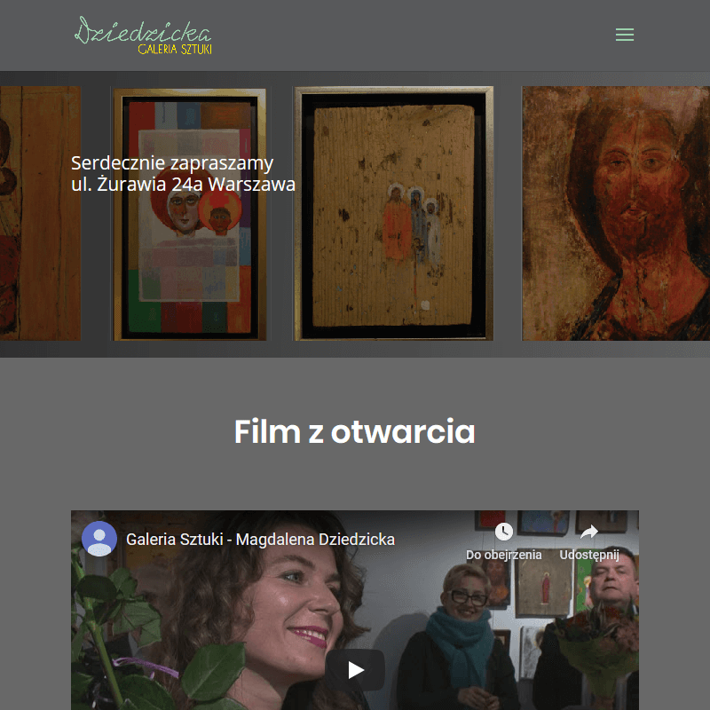 Ikony pisane ręcznie - Warszawa