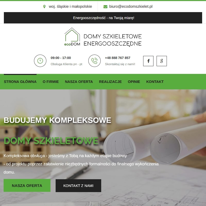 Tanie domy szkieletowe śląsk w Oświęcimiu