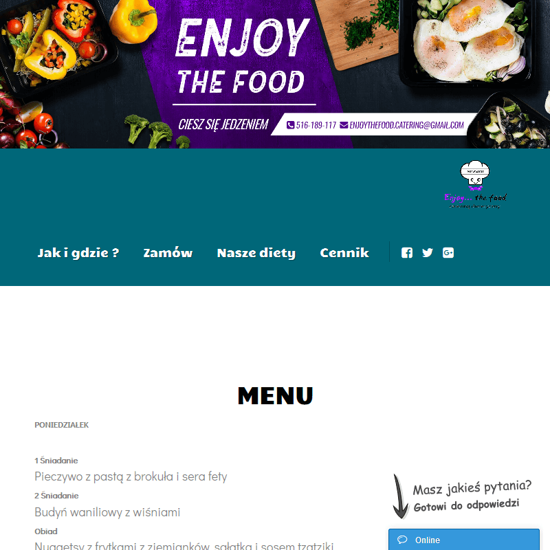 Puszczykowo - catering dietetyczny dla firm