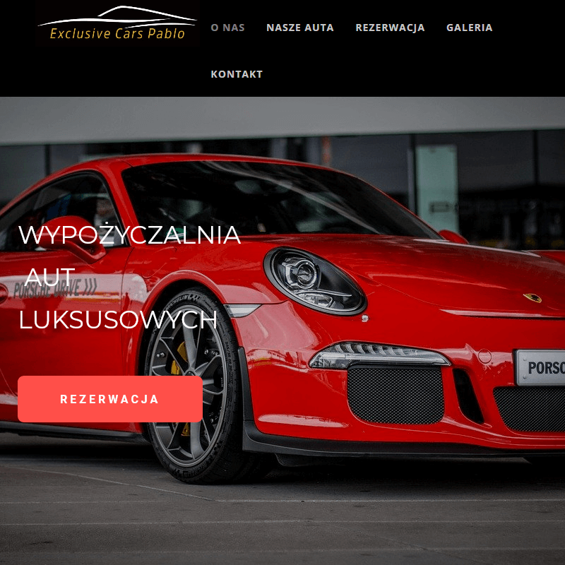 Wypożyczalnia luksusowych aut