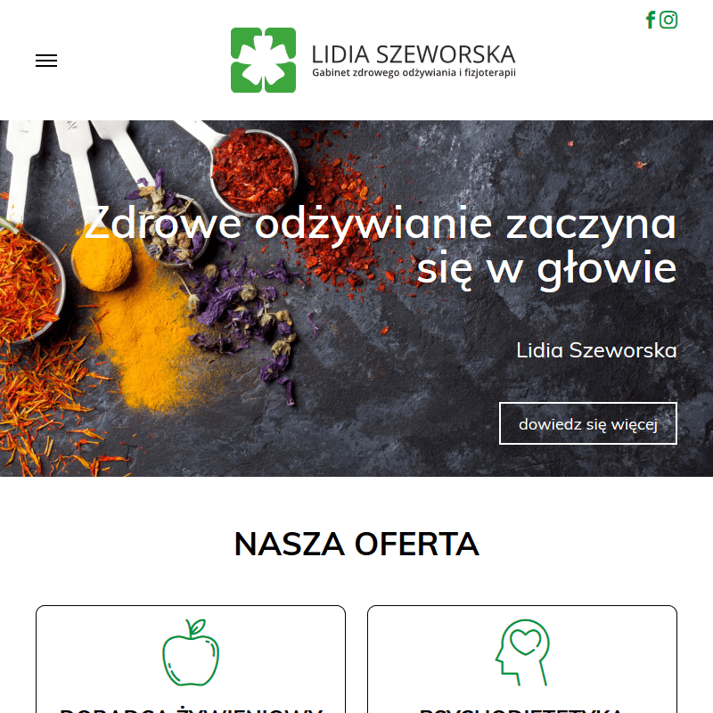 Odżywianie dla zdrowia Warszawa