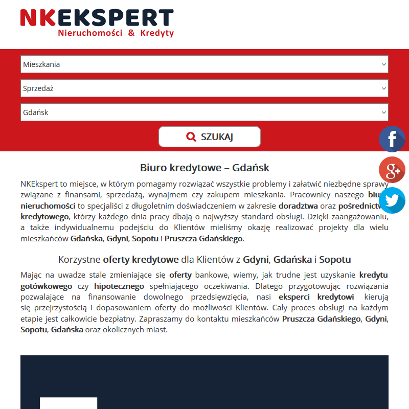 Sopot - ranking kredytów mieszkaniowych