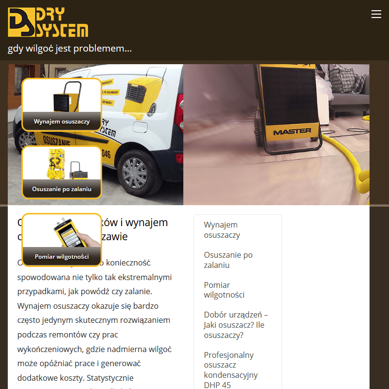 Osuszacz budowlany Warszawa