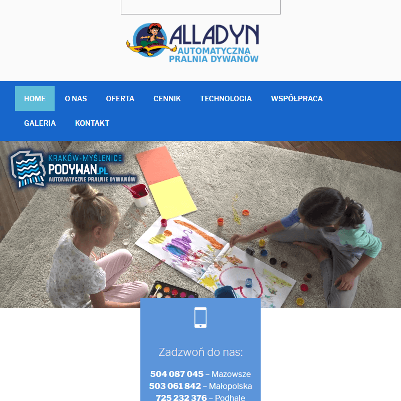 Kraków - pranie dywanów