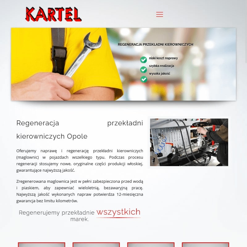 Regeneracja przekładni w Tarnowskich Górach