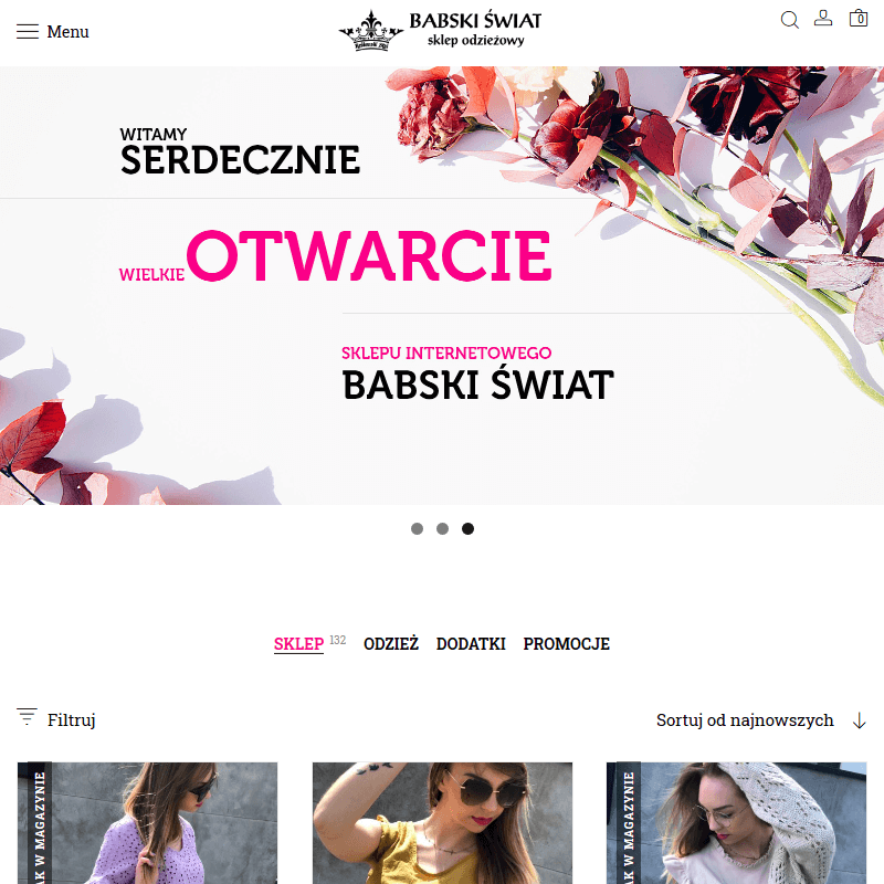 Biała sukienka w azteckie wzory w Chodzieży